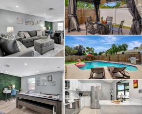3BR Oasis Sleeps 11 Heated Pool Ping Pong!